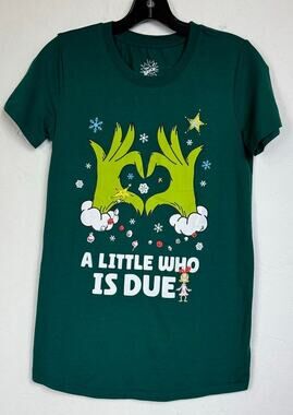 The Grinch Green Short Sleeve T-shirt Women's Medium